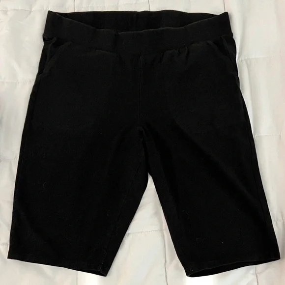 Torrid Bundle x2 Woman's Black 11'' Pocket Bike Short Size 2(18/20) - Picture 3 of 6